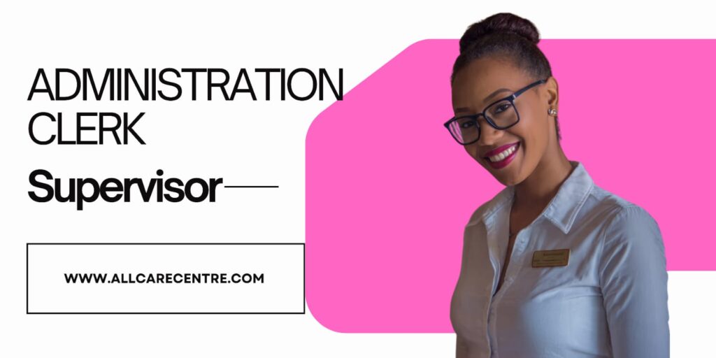 Administration Clerk – Open Vacancy