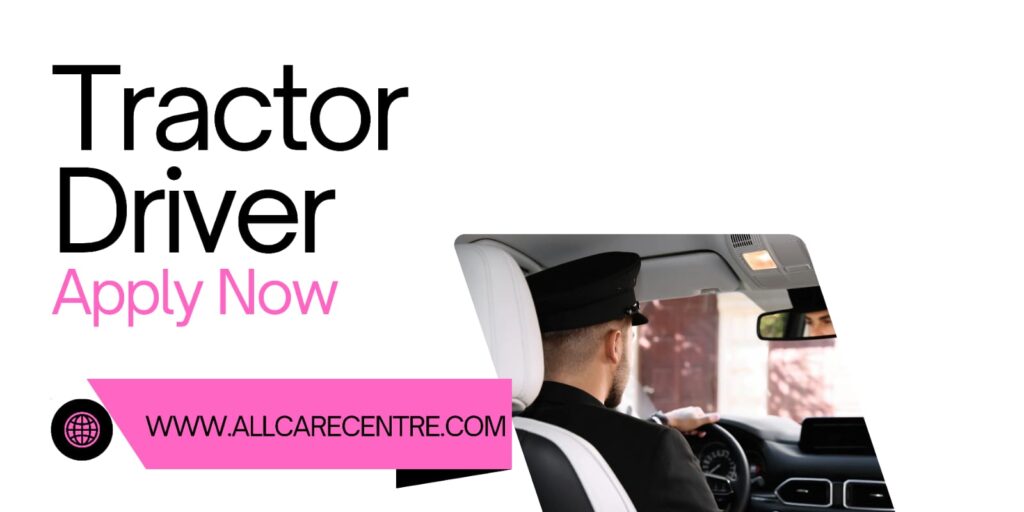 Tractor Driver At Grootfontein Agricultural Development Institute