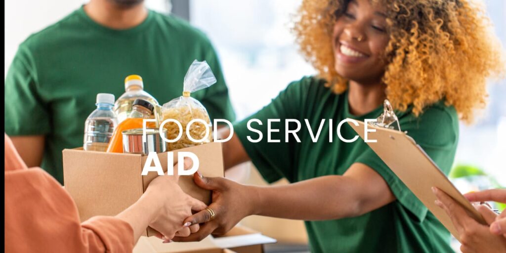 Food Service Aid With Grade 11